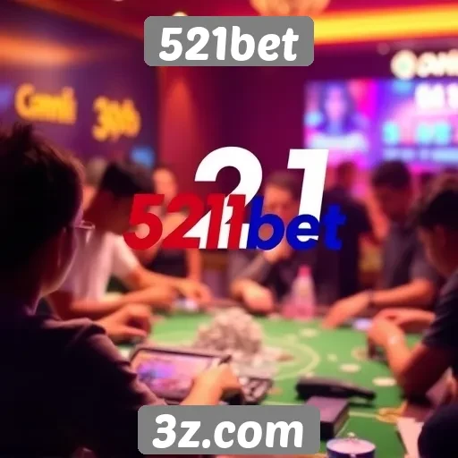 Participação do 521bet em eventos de jogos