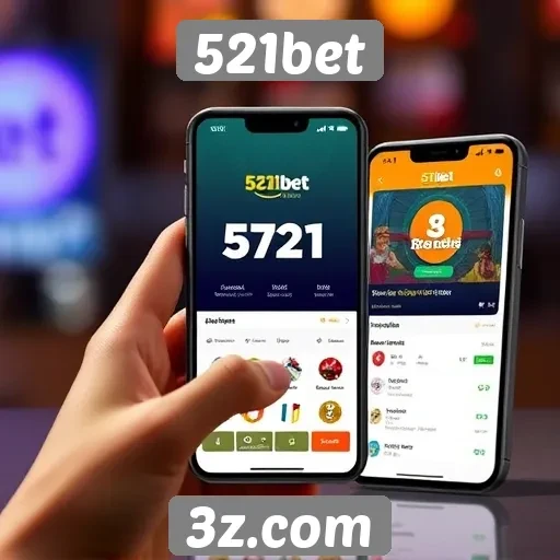 Experiência do usuário em dispositivos móveis no 521bet